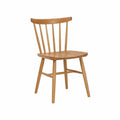 Silla de Madera de Roble para Interiores 45x45x85 cm