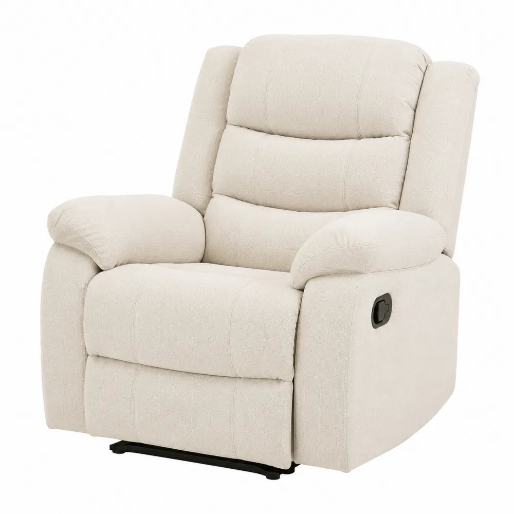 Sillón Reclinable de Poliéster Beige