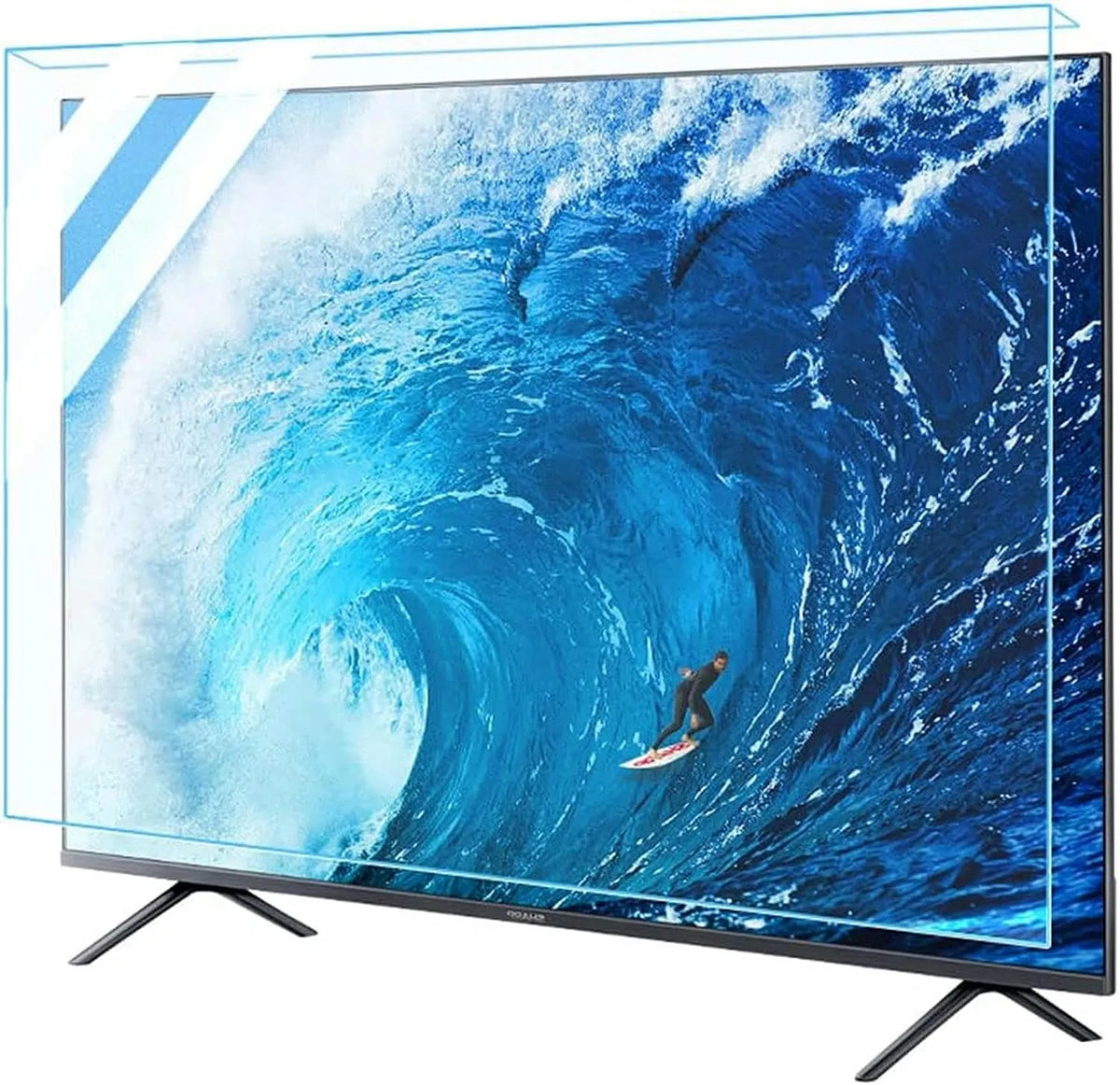 GTHTUHFD Qled-4K 32-50-Zoll-Lcd, Skærmbeskyttelse til TV, 48inch - Tv Blue Light skærm Beskyttende Film, Øje Beskyttende, Vandtæt, Oil