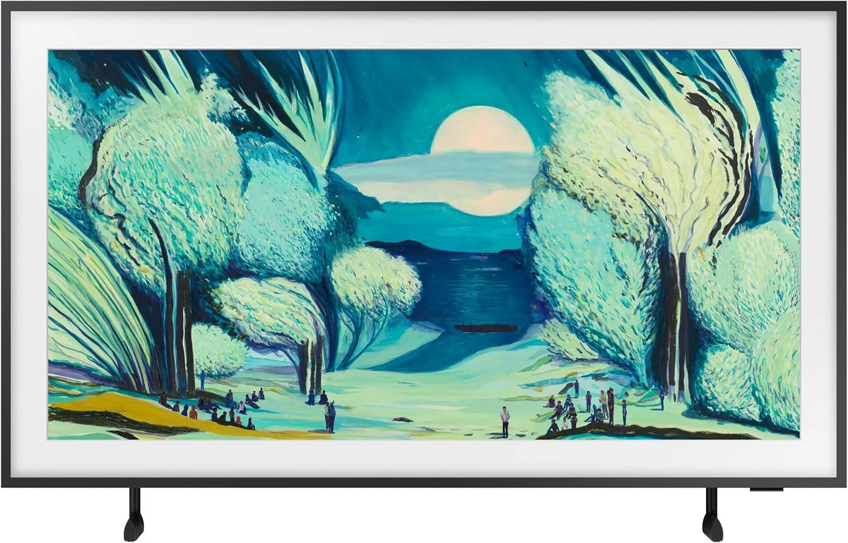 Samsung LS03F Gen2, TV'er, Ramme 4K QLED 65 tommer (165 cm) UHD TV, Moderne Ramme Design, NQ4 AI Processor, Sort, 4K, QLED, 165 cm, 65L