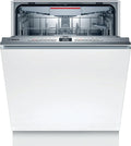 Bosch SMV4HVX45E, Opvaskemaskiner, 60 cm, Serie 4, opvaskemaskine, Home Connect - 13 bestik, EcoSilence Motor, Sølv, 92 kW, 9, 5 l