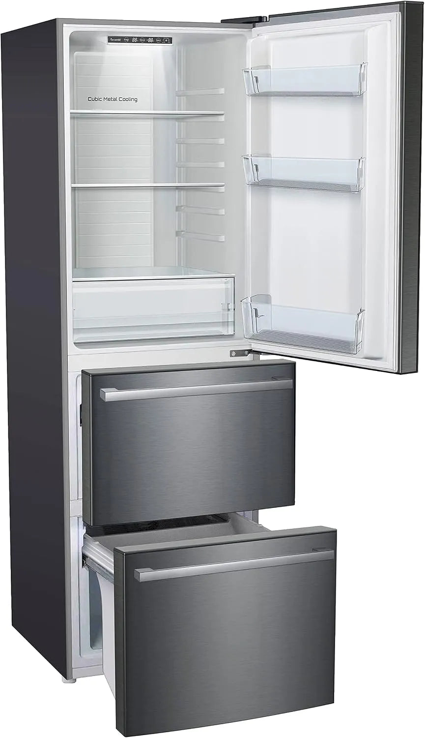 SAUBER 7-190IFD 190IBD, Køle-/fryseskabe, Køleskab Combi serie 7- Technology NOFROST - F - 200 x 60 cm, Hvid, 200 x 60 cm, 2 L