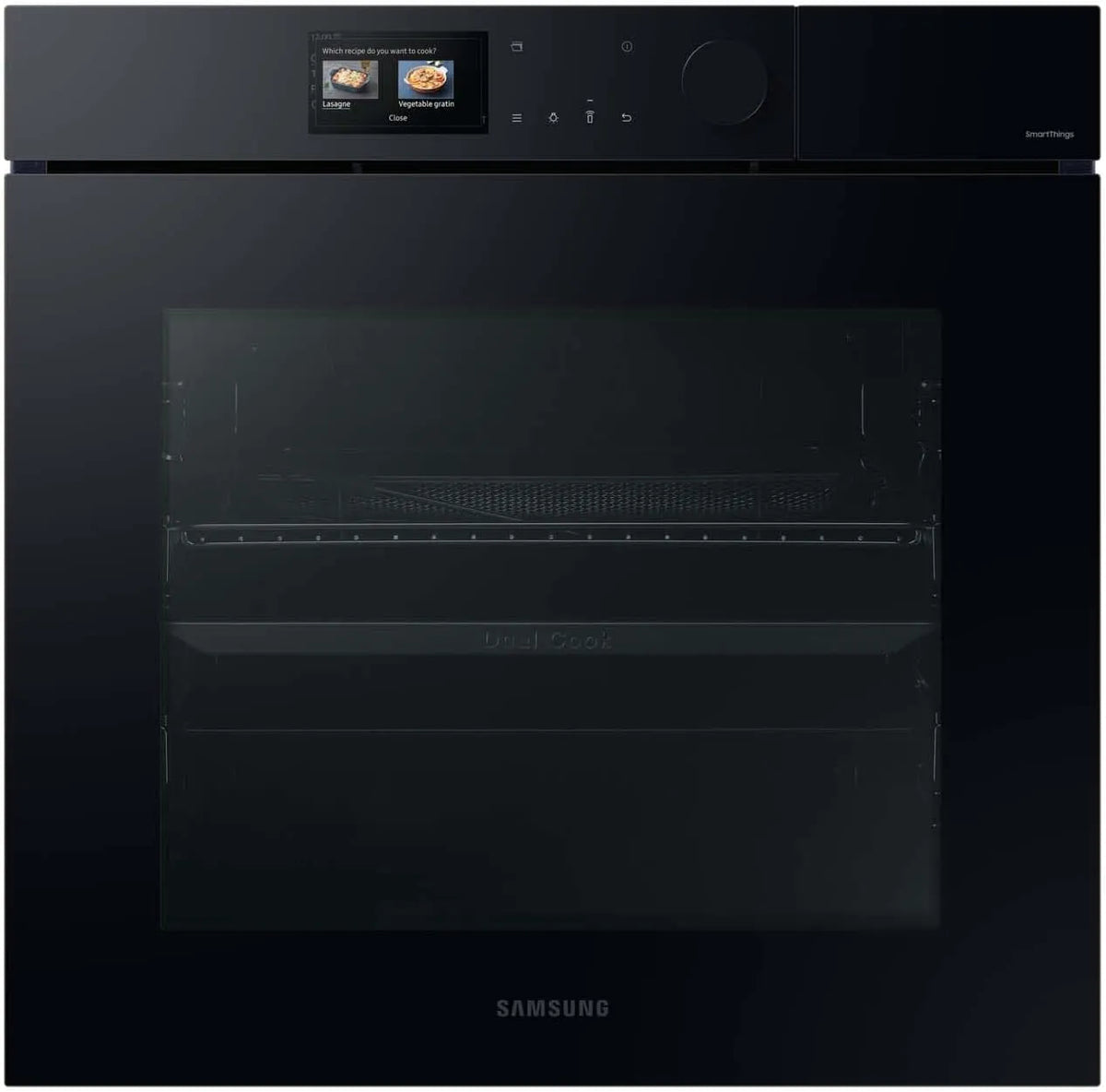 Samsung 700-ml-Wassertank NV7B7997ADK/U1, Ovne, NV7B7997ADK / U1 Dual Cook build- in ovn, dampgarn med 700 ml vandtank, 76 l, Sort / sølv