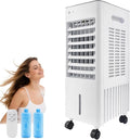 Simsky 4-in-1, Mobile klimaanlæg, Mobile luftkøler 12L vandtank, fordampningskøler med fjernbetjening, aircondition, Hvid, 12L, 360 g