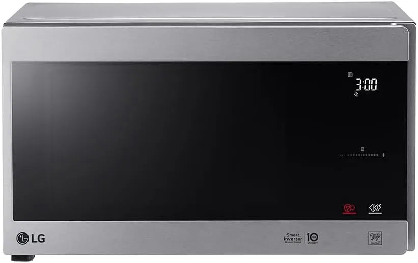 LG MS2595CIS, Solo-mikrobøeovne, mikroovn med Smart Inverter teknologi (25 liter, 1000 W) Automatiske programmer, Sølv, 25 l, 1000 W