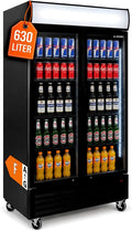 GastroHero SC-630FH, Drikkevarekøleskabe, Drivhusskab 630 L, Lyseanordning, foldedøre SC, Hvid, 630 L, 835 x 625 x 1270 mm, 175 W