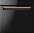 HÄFELE BFS57ABi6a, Ovne, Häfel Assedo Steam ovn sort All sort Design, Sort, 77 l, 2 g, 595 x 595 x 570 mm, 600 × 560